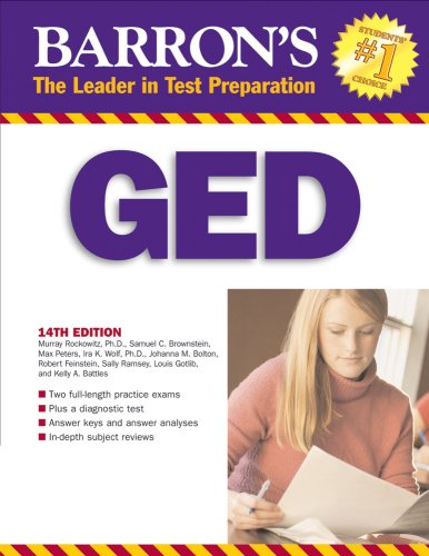 9780764136412: Barron's GED 2008-2009 (Barron's How to Prepare for the Ged High School Equivalency Exam (Book Only))