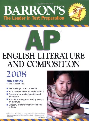 Beispielbild fr Barron's AP English Literature and Composition zum Verkauf von Better World Books