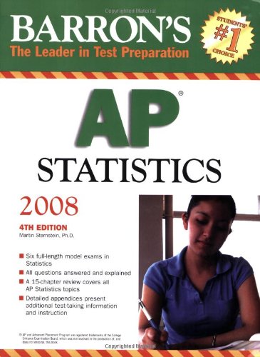 Beispielbild fr Barron's AP Statistics zum Verkauf von Better World Books
