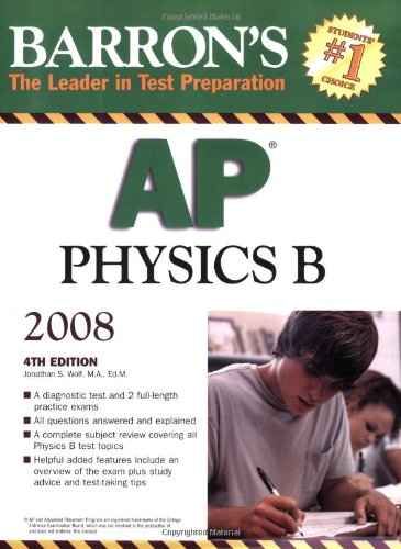 Beispielbild fr Barron's AP Physics B zum Verkauf von The Maryland Book Bank
