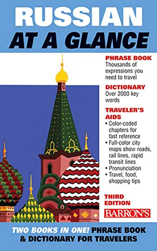 9780764137679: Russian at a Glance: Foreign Language Phrasebook & Dictionary