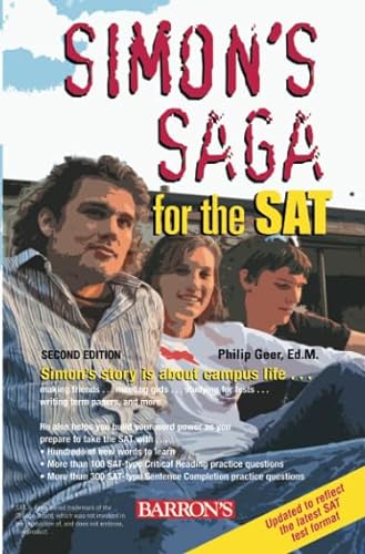 Beispielbild fr Simon's Saga for the SAT zum Verkauf von Better World Books