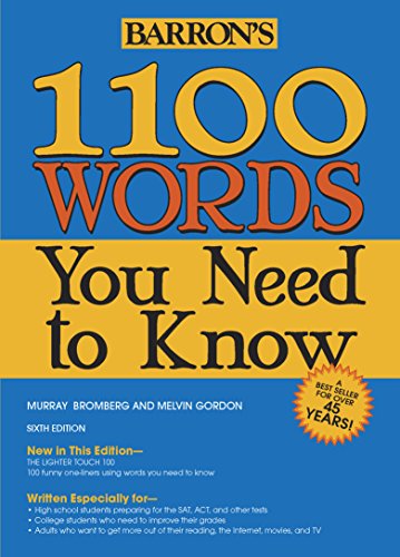 Imagen de archivo de 1100 Words You Need to Know a la venta por Off The Shelf