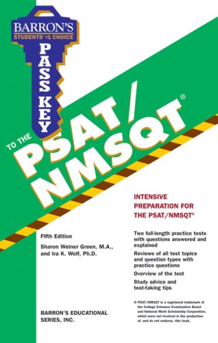 Imagen de archivo de Barron's Pass Key to the PSAT/ NMSQT a la venta por Half Price Books Inc.