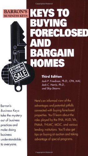Imagen de archivo de Keys To Buying Foreclosed and Bargain Homes a la venta por Books Unplugged