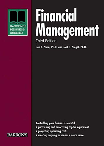 9780764139406: Financial Management (Barron's Business Library Series)