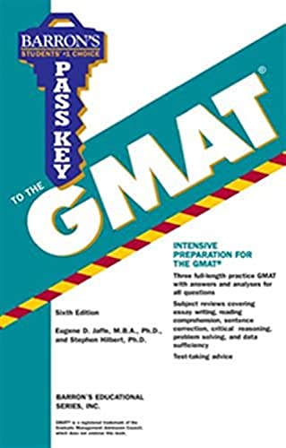 Stock image for Pass Key to the GMAT (Barron's Pass Key to the GMAT) for sale by BookHolders