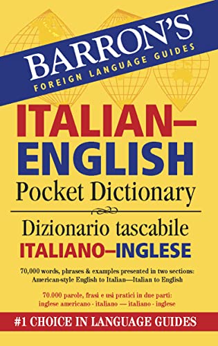 Stock image for Barron's Italian-English Pocket Bilingual Dictionary (Barron's Pocket Bilingual Dictionaries) for sale by SecondSale