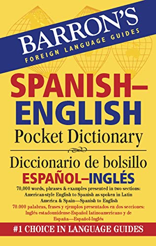 Beispielbild fr Barron's Spanish-English Pocket Dictionary / Diccionario de Bolsillo Espanol-Ingles (Barron's Foreign Language Guides) (Spanish and English Edition) zum Verkauf von Orion Tech