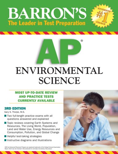 9780764140525: AP Environmental Science (Barron's AP Environmental Science)