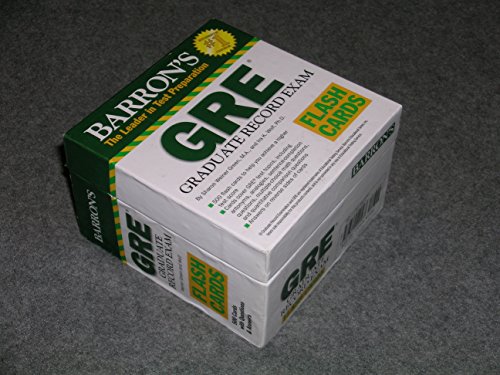Stock image for Barrons GRE Flash Cards for sale by SecondSale