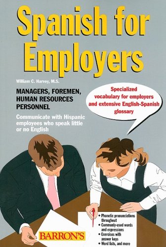 Imagen de archivo de Spanish for Employers a la venta por Better World Books