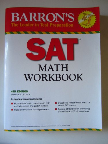 Imagen de archivo de Barron's Sat Math (Barron's: The Leader in Test Preparation) a la venta por Your Online Bookstore