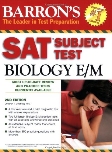 Beispielbild fr SAT Subject Test Biology E/M zum Verkauf von Better World Books: West