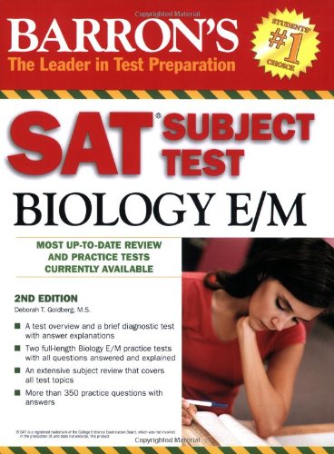Imagen de archivo de SAT Subject Test Biology E/M a la venta por Better World Books: West