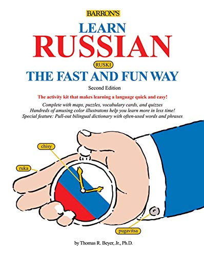 Beispielbild fr Learn Russian the Fast and Fun Way: 2nd Edition (Fast and Fun Way Series) (Barron's Fast and Fun Foreign Languages) zum Verkauf von WorldofBooks