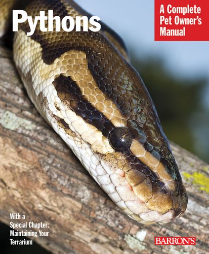 Stock image for Pythons (Complete Pet Owner's Manual) for sale by Half Price Books Inc.