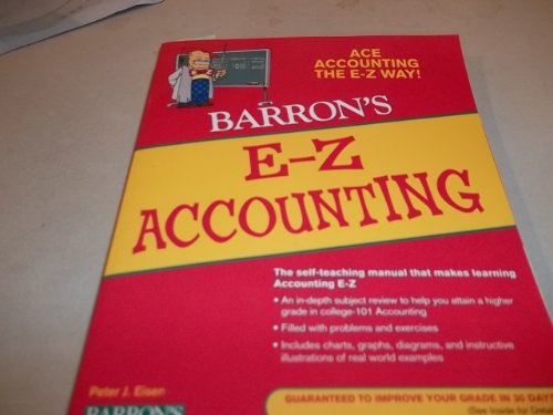 Stock image for E-Z Accounting for sale by Better World Books: West