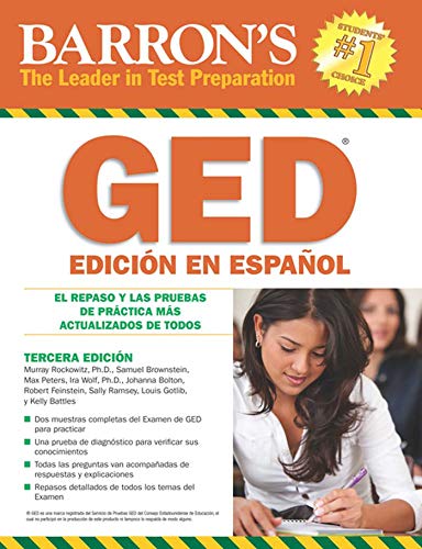 Stock image for GED Edicin en Espaol (Spanish Edition) : El Repaso y Las Pruebas de Prctica Ms Actualizados de Todos for sale by Better World Books