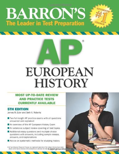 Stock image for Barron's AP European History for sale by Better World Books