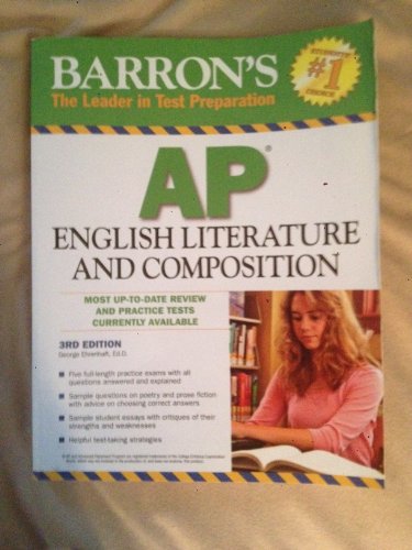 Stock image for Barron's AP English Literature and Composition for sale by Wonder Book