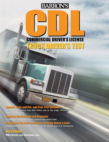 Imagen de archivo de Barron's CDL Truck Driver's Test a la venta por Better World Books: West