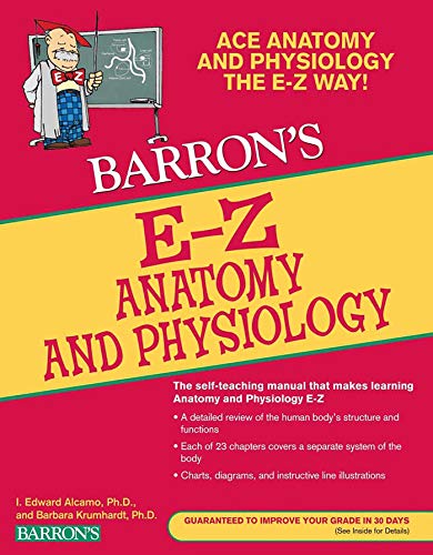 Stock image for E-Z Anatomy and Physiology (Barron's Easy Way) for sale by SecondSale