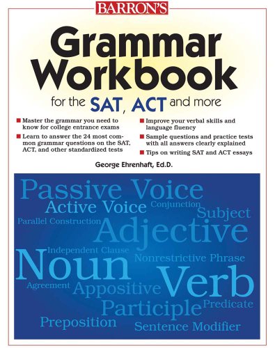 Beispielbild fr Grammar Workbook for the SAT, ACT, and More zum Verkauf von Wonder Book