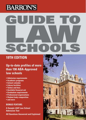 Stock image for Guide to Law Schools for sale by Better World Books