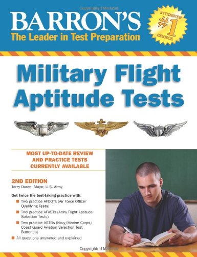 Stock image for Barron's Military Flight Aptitude Test (Barron's Military Flight Aptitude Tests) for sale by BooksRun