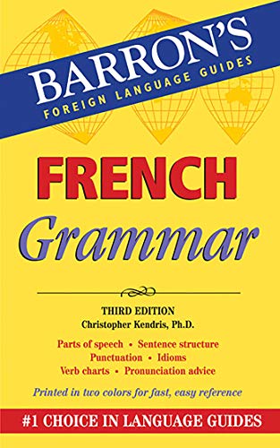 Imagen de archivo de French Grammar (Barron's Grammar) a la venta por ZBK Books