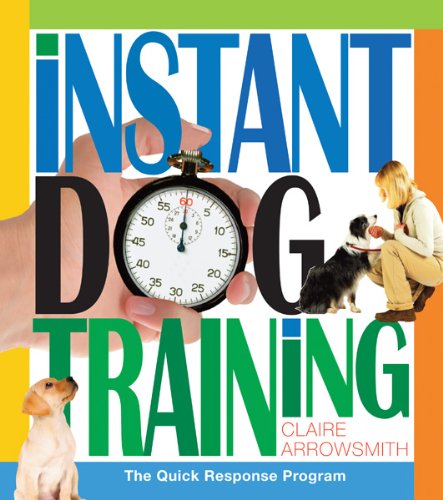 Beispielbild fr Instant Dog Training zum Verkauf von Wonder Book