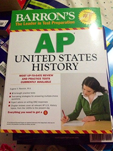 Barron's AP United States History (Barron's Study Guides) (9780764146824) by Resnick M.A., Eugene V.