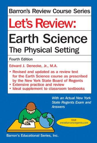 9780764147180: Let's Review Earth Science: The Physical Setting (Barron's Review Course)