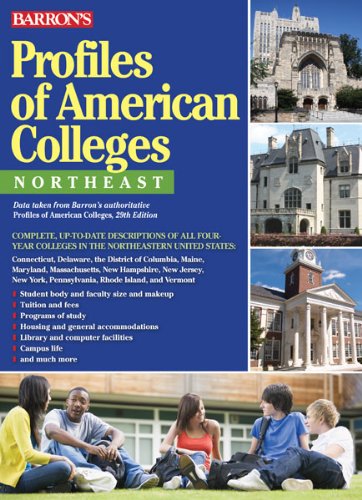 Stock image for Barron's Profiles of American Colleges 2013: Northeast, Regional Edition for sale by The Book Cellar, LLC