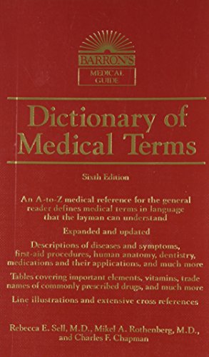Imagen de archivo de Dictionary of Medical Terms a la venta por Goodwill