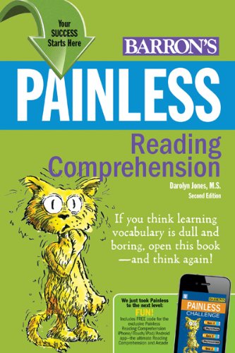 Beispielbild fr Painless Reading Comprehension (Painless Series) zum Verkauf von Montana Book Company