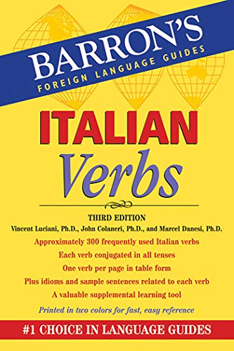 Imagen de archivo de Italian Verbs (Barron's Verb) a la venta por PlumCircle