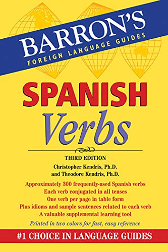 Imagen de archivo de Spanish Verbs (Barrons Verb) a la venta por New Legacy Books