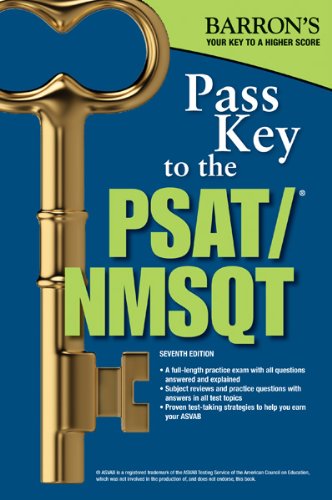 Beispielbild fr Pass Key to the PSAT/NMSQT, 7th Edition zum Verkauf von Better World Books