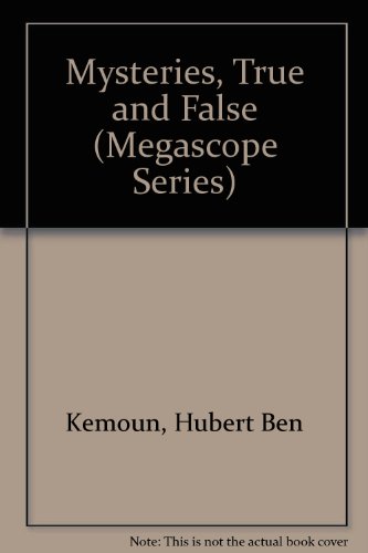 Stock image for Mysteries, True and False (Megascope Series) for sale by HPB-Ruby