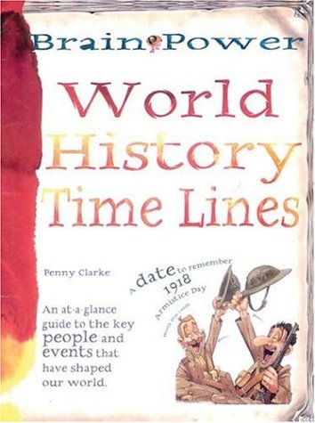 Beispielbild fr Brain Power: World History Time Lines zum Verkauf von SecondSale