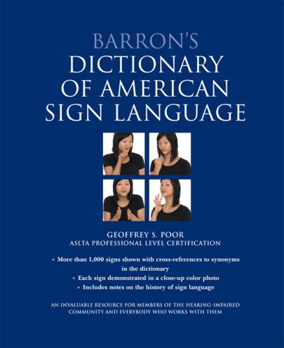 Beispielbild fr Barron's Dictionary of American Sign Language zum Verkauf von SecondSale