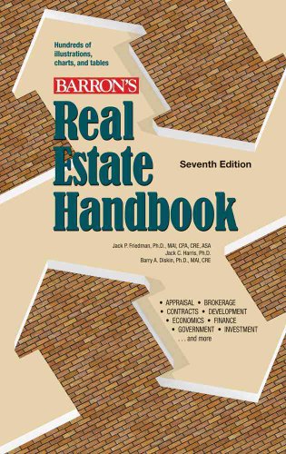 Barron's Real Estate Handbook (9780764161100) by Friedman Ph.D., Jack P.; Harris Ph.D., Jack C.; Diskin Ph.D., Barry A.