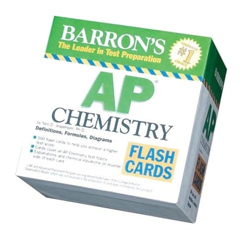Stock image for Barron's AP Chemistry Flash Cards (Barron's: the Leader in Test Preparation) for sale by HPB-Diamond