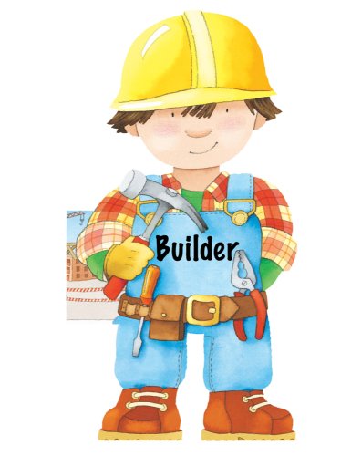 Stock image for Builder (Little People Shape Books) for sale by SecondSale