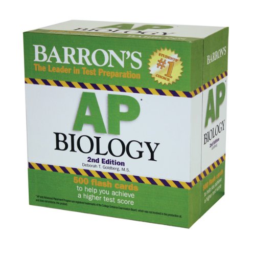 Stock image for Barron's AP Biology Flash Cards for sale by Half Price Books Inc.