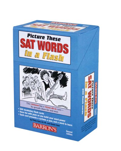Imagen de archivo de Barron's Picture These SAT Words in a Flash a la venta por beneton