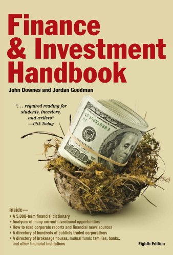 Imagen de archivo de Barron's Finance & Investment Handbook a la venta por Irish Booksellers
