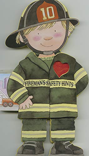 9780764165948: Fireman's Safety Hints (Little People Shape Books)